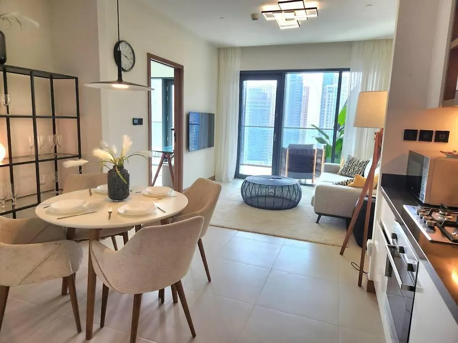 Apartmán Vida Dubai Marina & Yacht Club, 1 Bedroom With Marina And Sea View